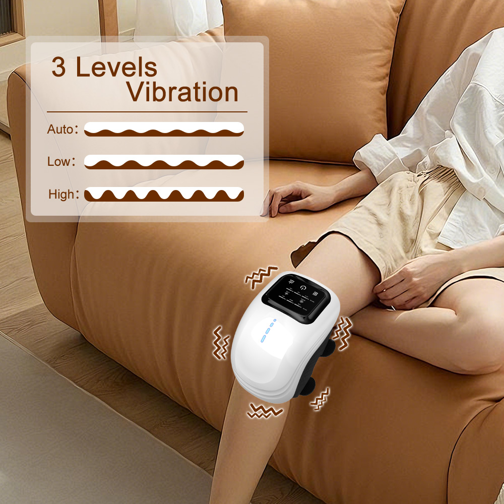 Smart Knee Wrap - Masażer kolana z funkcją podgrzewania, wykorzystujący