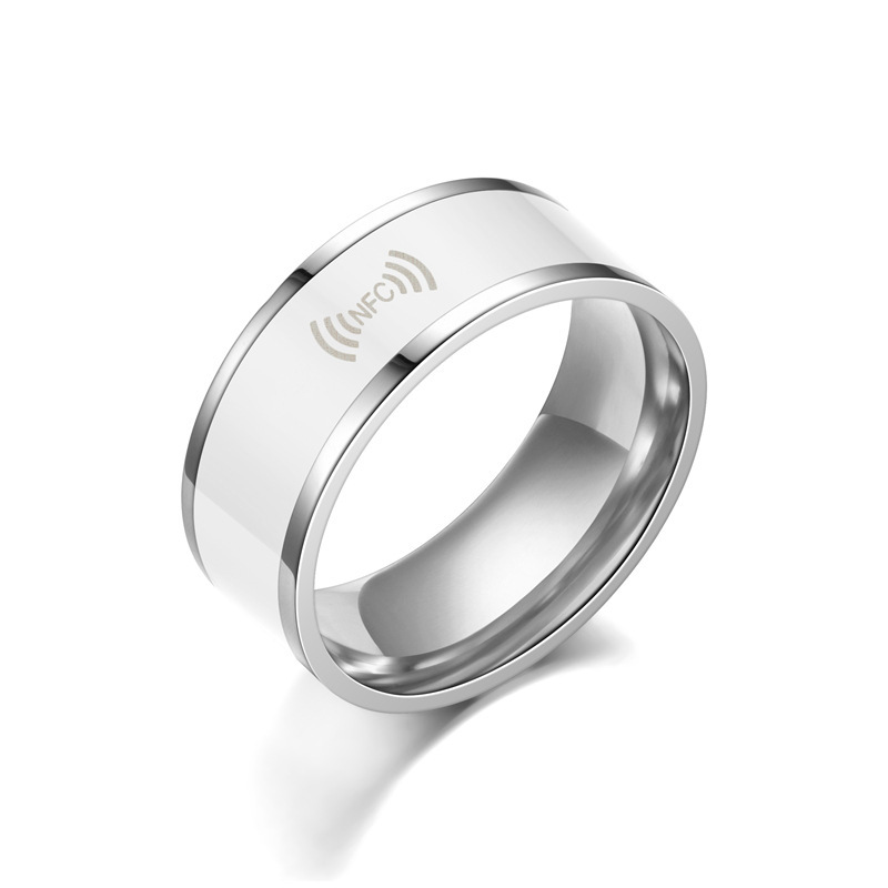 Smart Ring Nfc Pay - Inteligentny pierścień ze stali nierdzewnej z