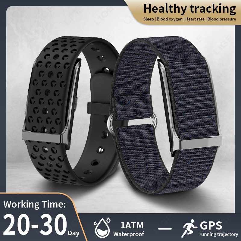 LIGE inteligentny zegarek tętn – Fall Detection Watch recenzja i cena