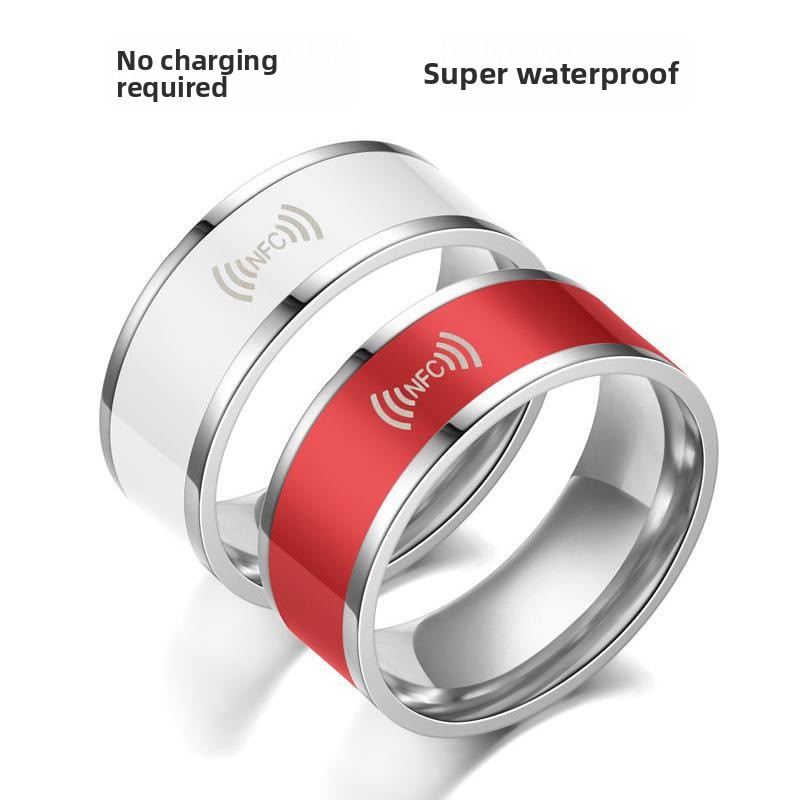 Inteligentny pierścień ze stal – Smart Ring Nfc Pay recenzja i cena